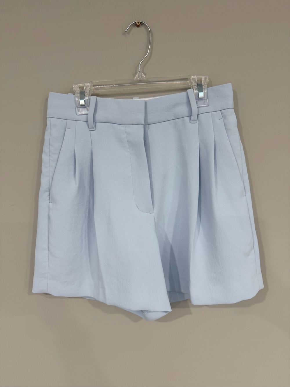 Wilfred Effortless Shorts Light Blue High-Waist size 4 Like New!